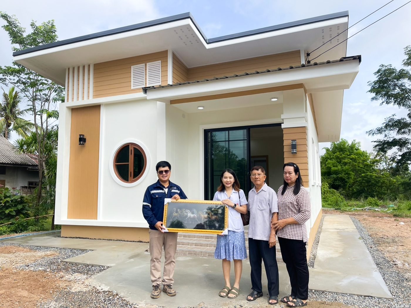 ส่งมอบบ้านโมเดิร์นชั้นเดียว